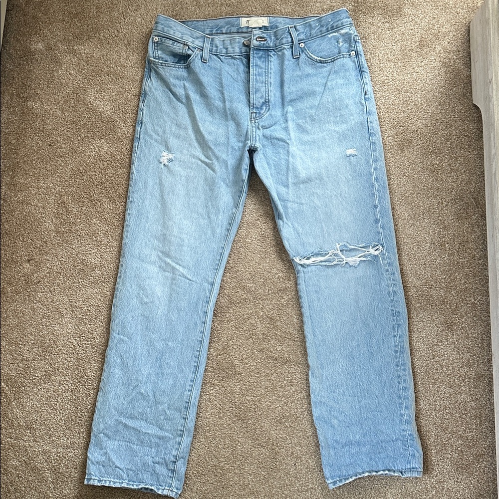 Madewell Light Blue Men's Relaxed Jeans